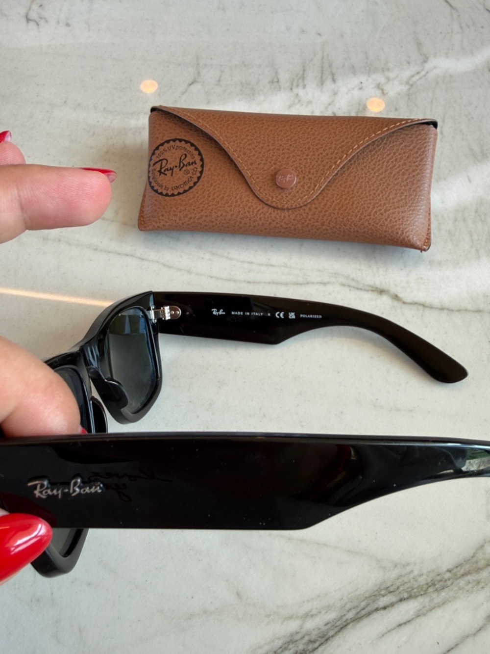 Ray Ban Black Sunglasses - Picture 2 of 3